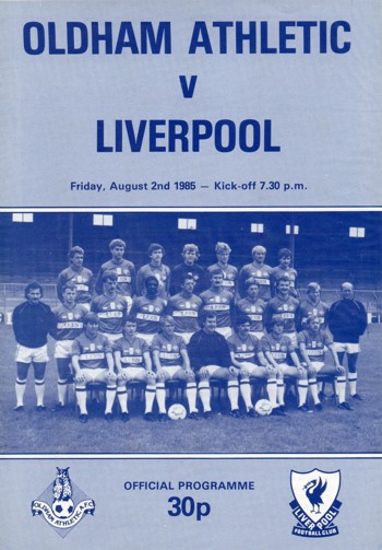 Match programme